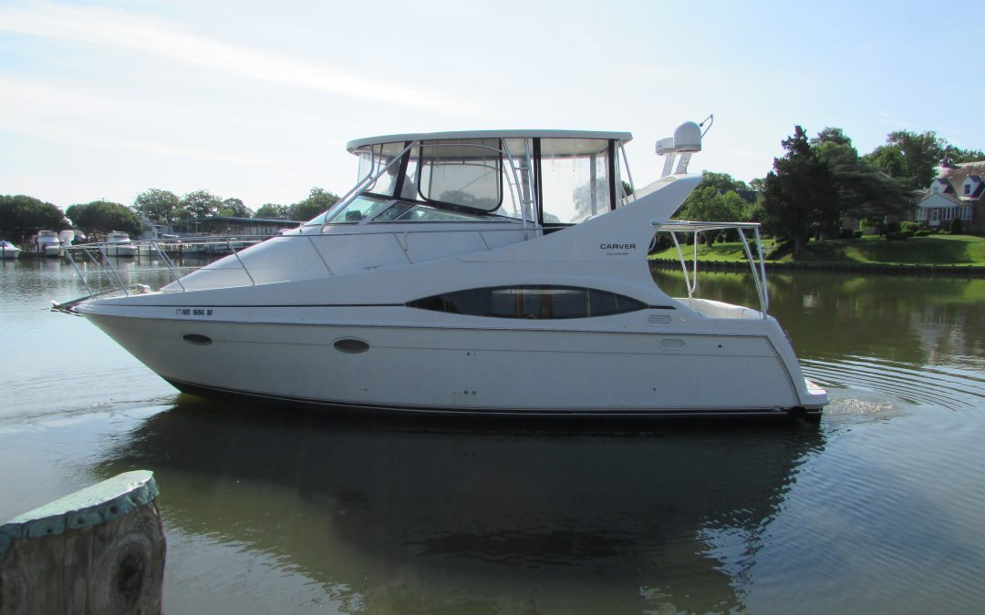 1998 Carver 35′ Mariner 350 Asking $49,900.00