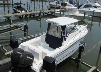 2005 Boston Whaler 25′ 255 Conquest 2017 motors Reduced $49,900
