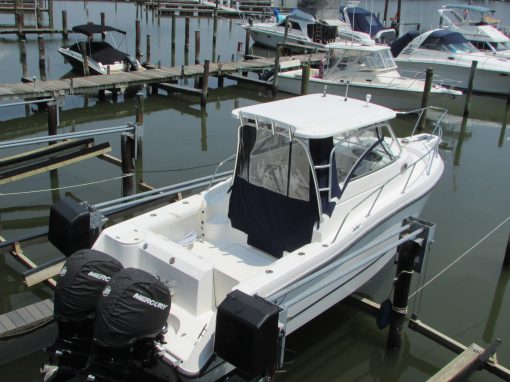 2005 Boston Whaler 25′ 255 Conquest 2017 motors Reduced $49,900