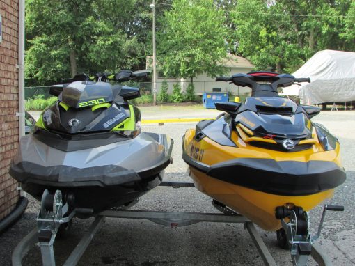 SeaDoo 2019 GTR-X 230 & 2021 RXT-X 300 with trailer Asking $22,900.00 REDUCED!!! $18,500.00